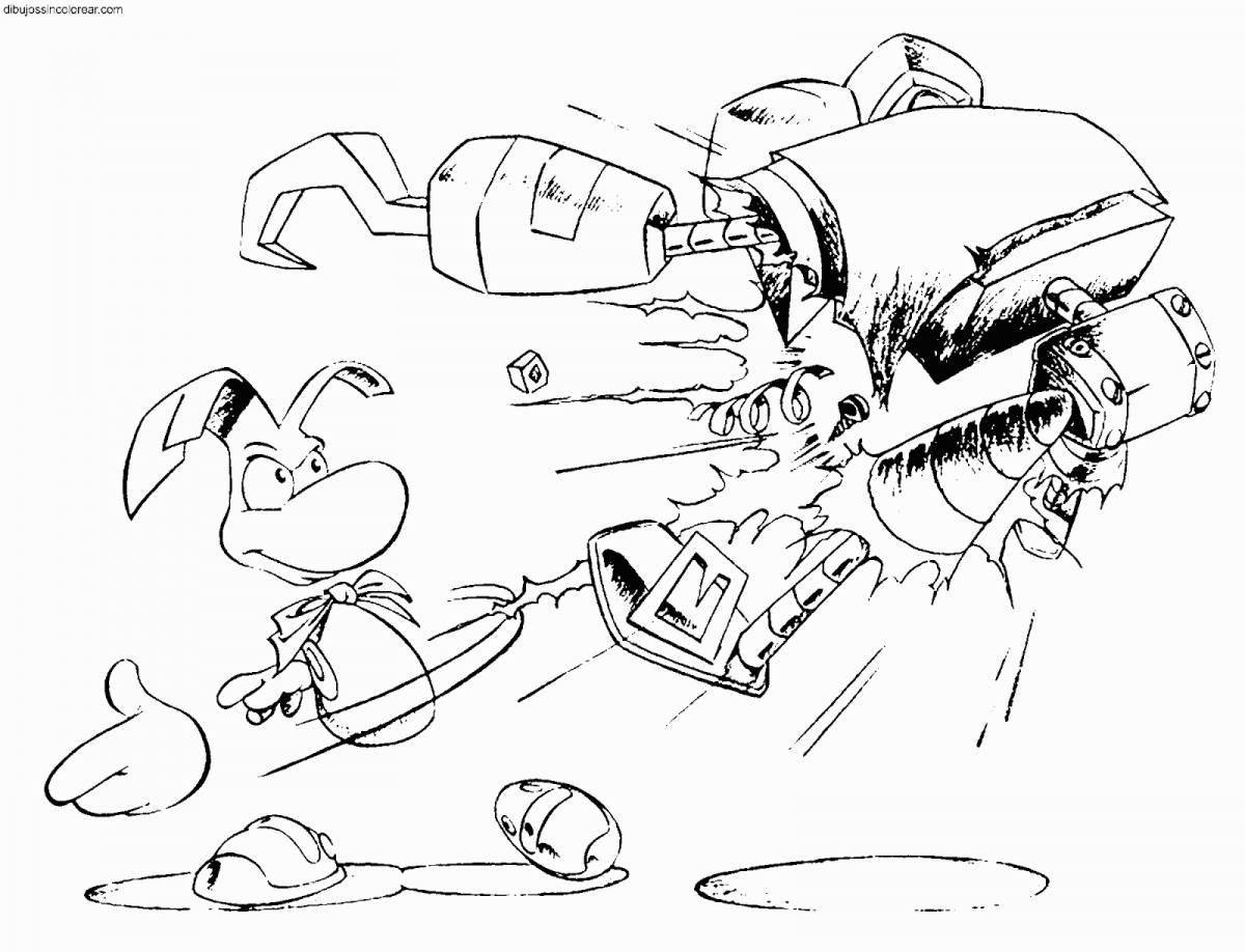 Zani Rayman coloring book