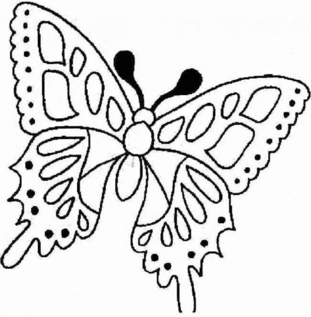 Intricate cutting coloring page