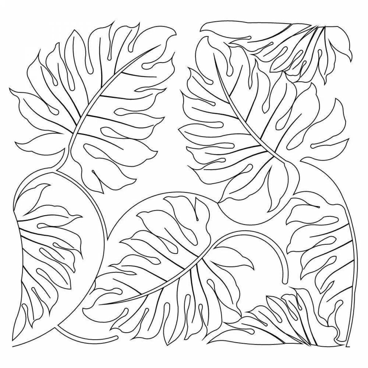 Exciting coloring to cut out