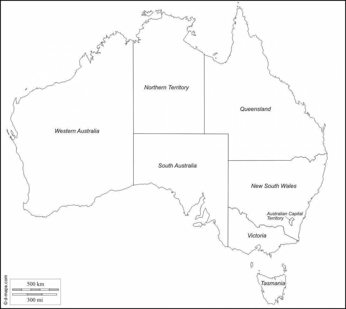 Австралия контурная карта. Контурная карта Австралии со Штатами. Административное деление Австралии контурная карта. Контур Австралии на карте. Карта Австралии чб.
