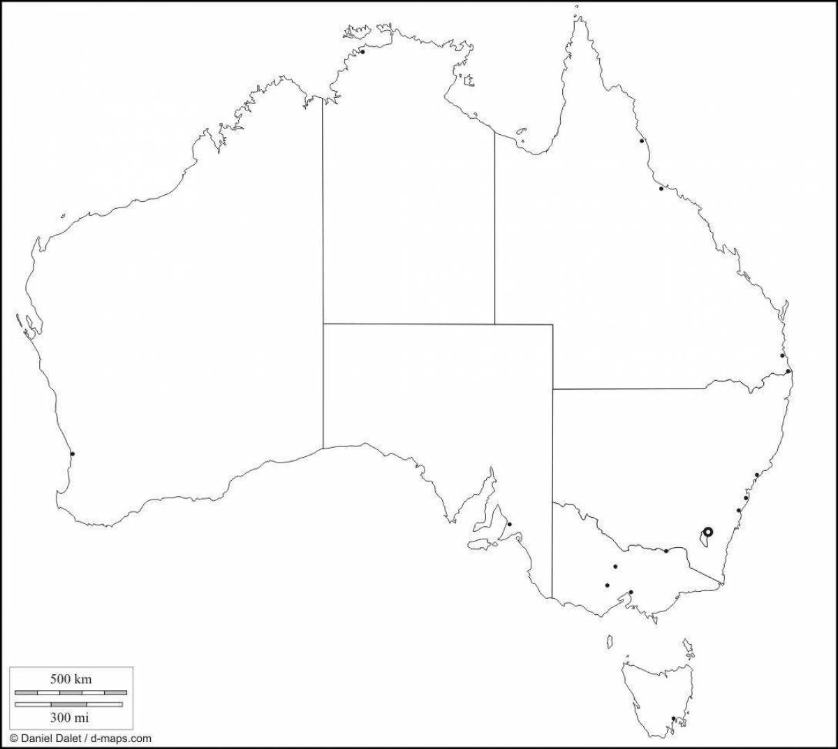 Австралия контурная карта. Контурная карта Австралии со Штатами. Политическая контурная карта Австралии. Контур Австралии на карте. Карта Австралии черно белая.
