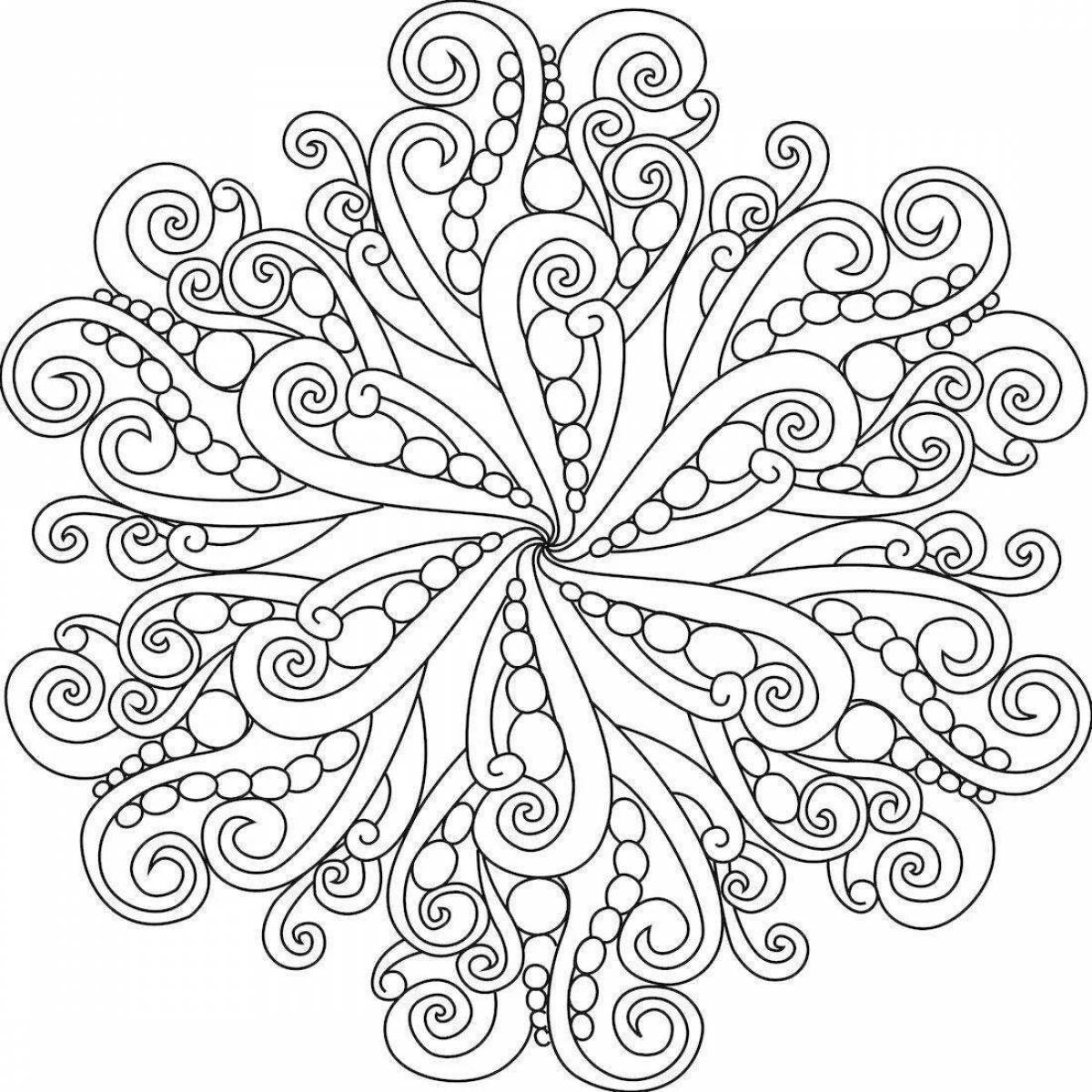 Color-fantastic coloring page for beginners