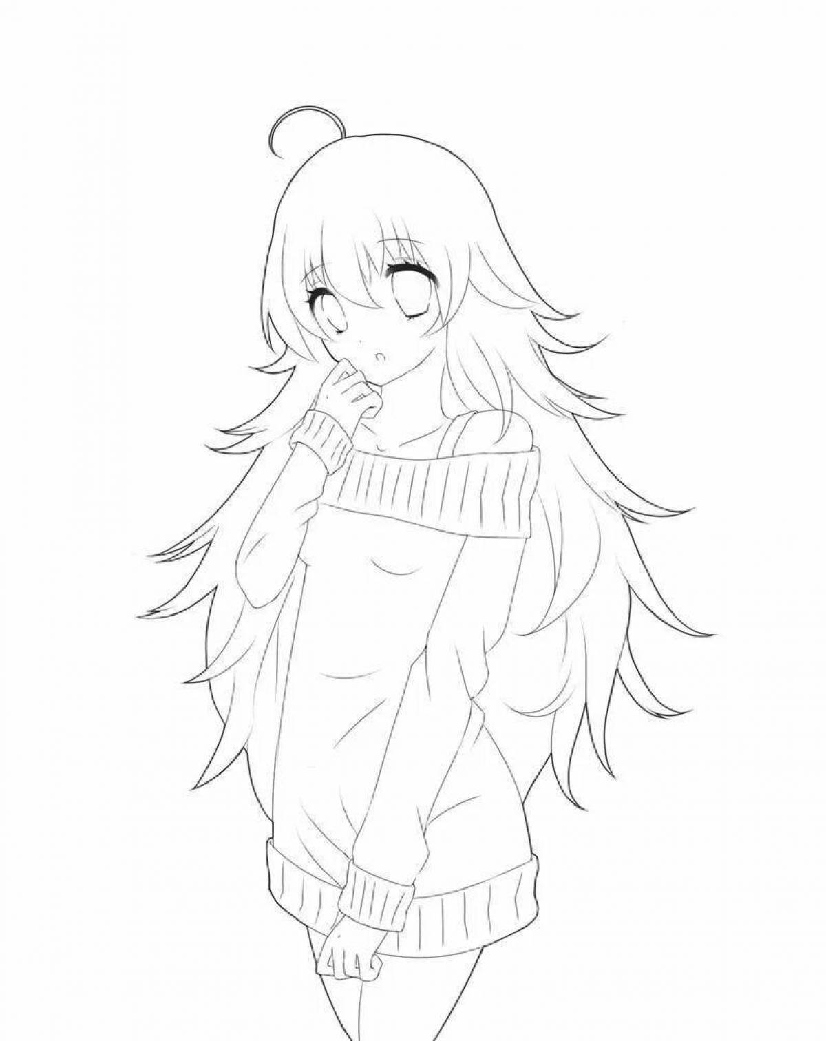 Яркая раскраска ibis paint