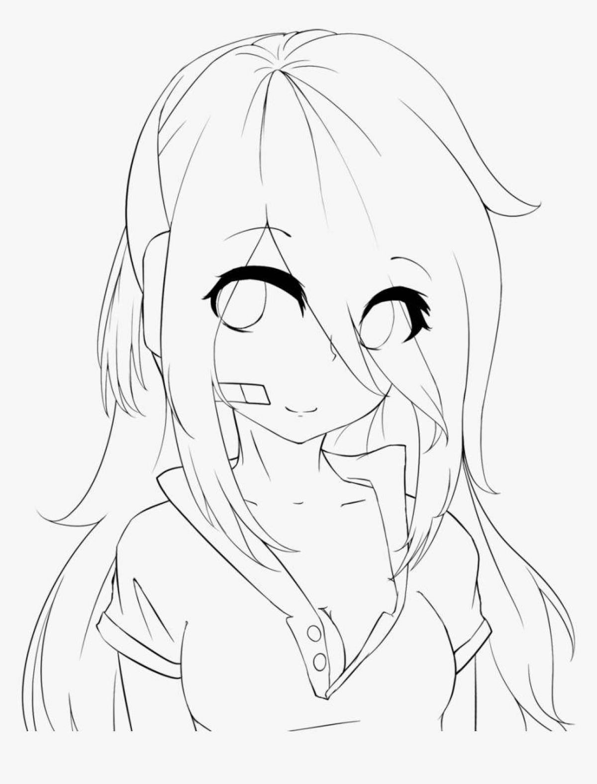 Color-dynamic ibis paint coloring page