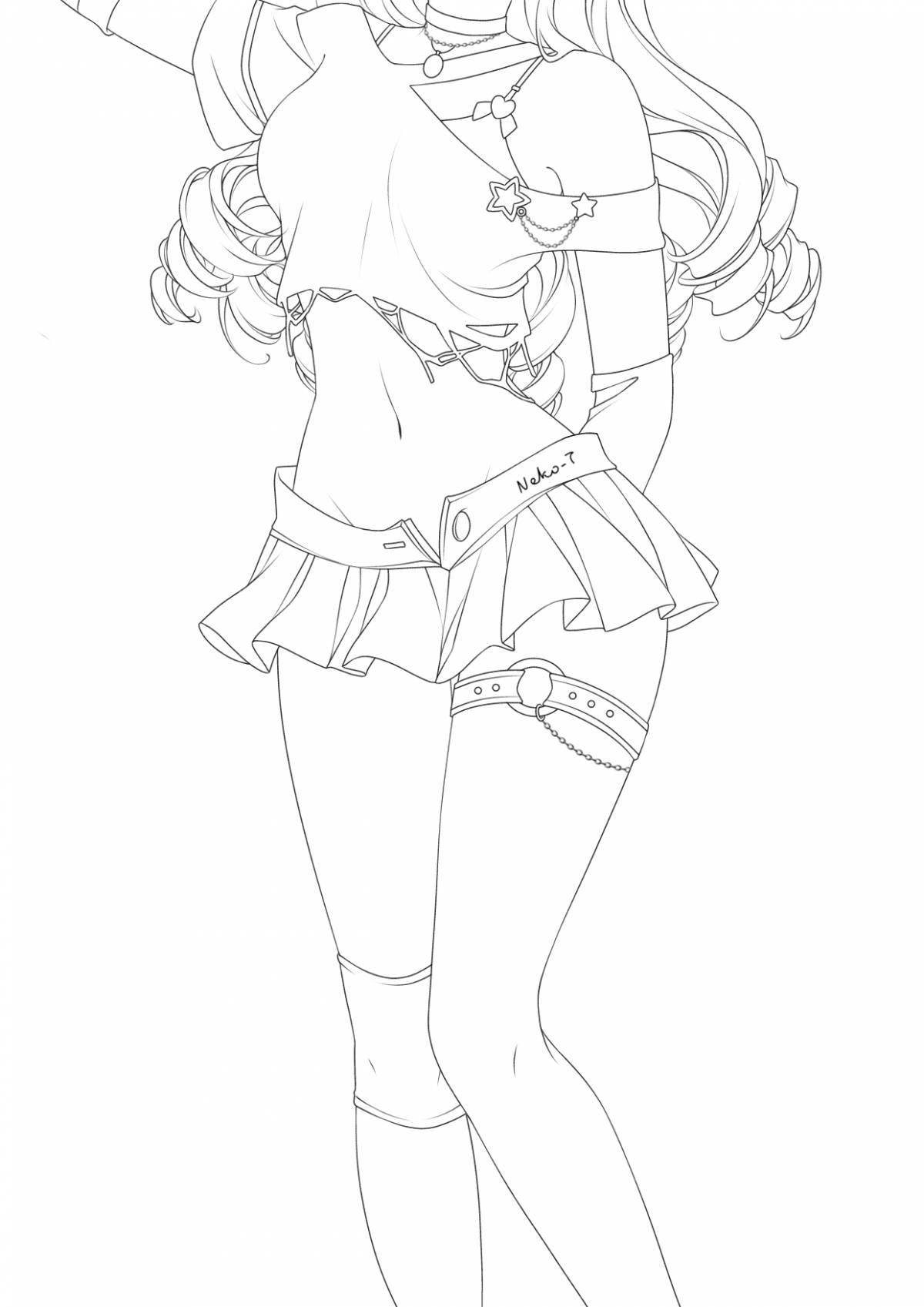 Color-brilliant ibis paint coloring page