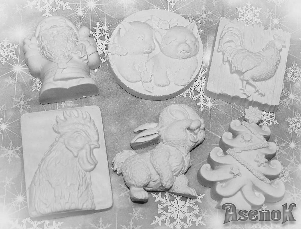 Photo Magic plaster coloring