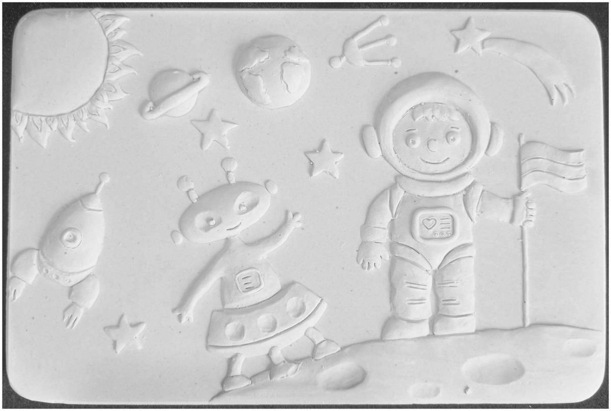 Photo Mystical plaster coloring