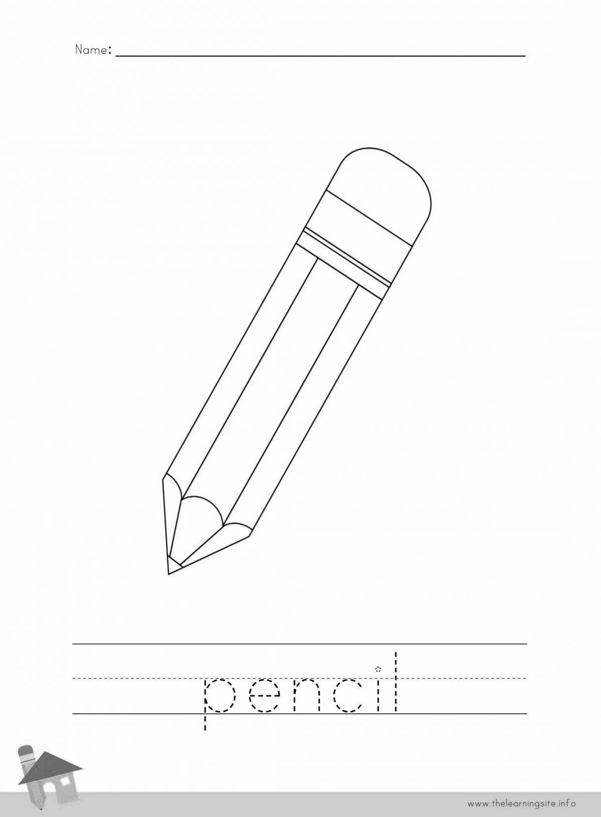 Раскраска creative pencil ru
