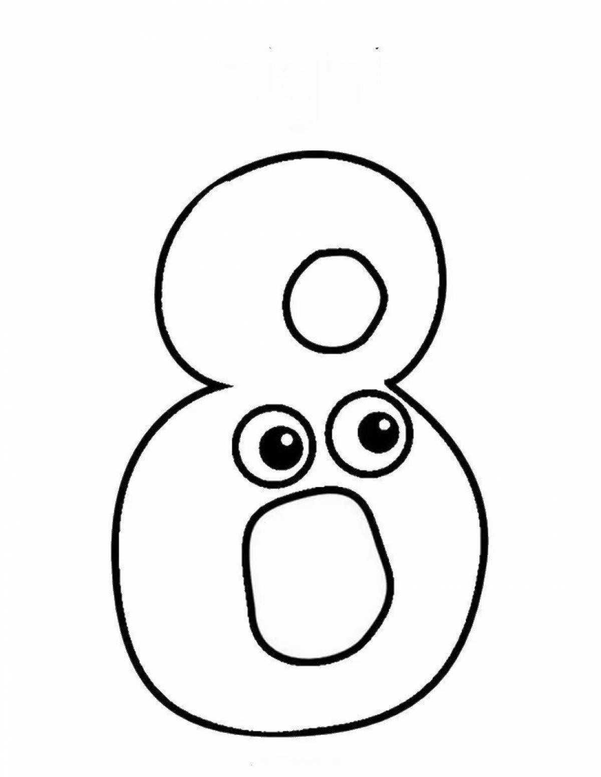 Photo Bright coloring page number 8