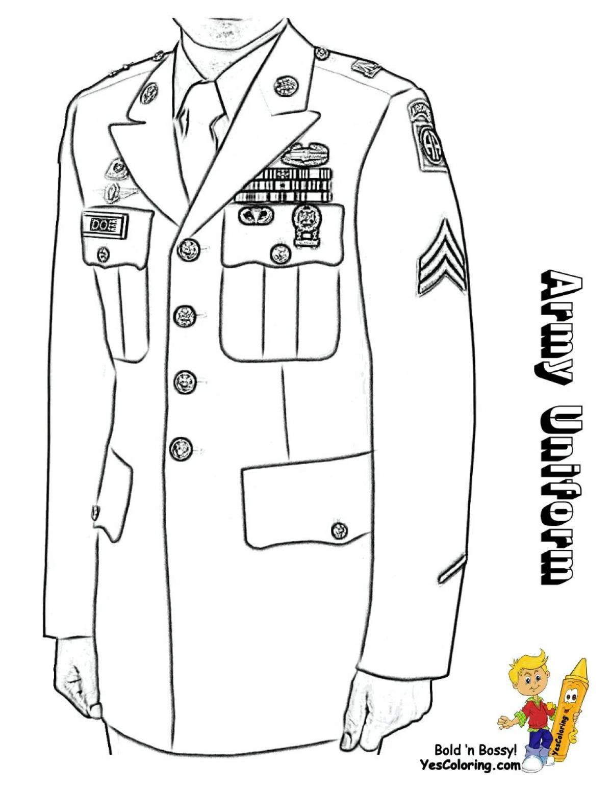 Военная одежды #5