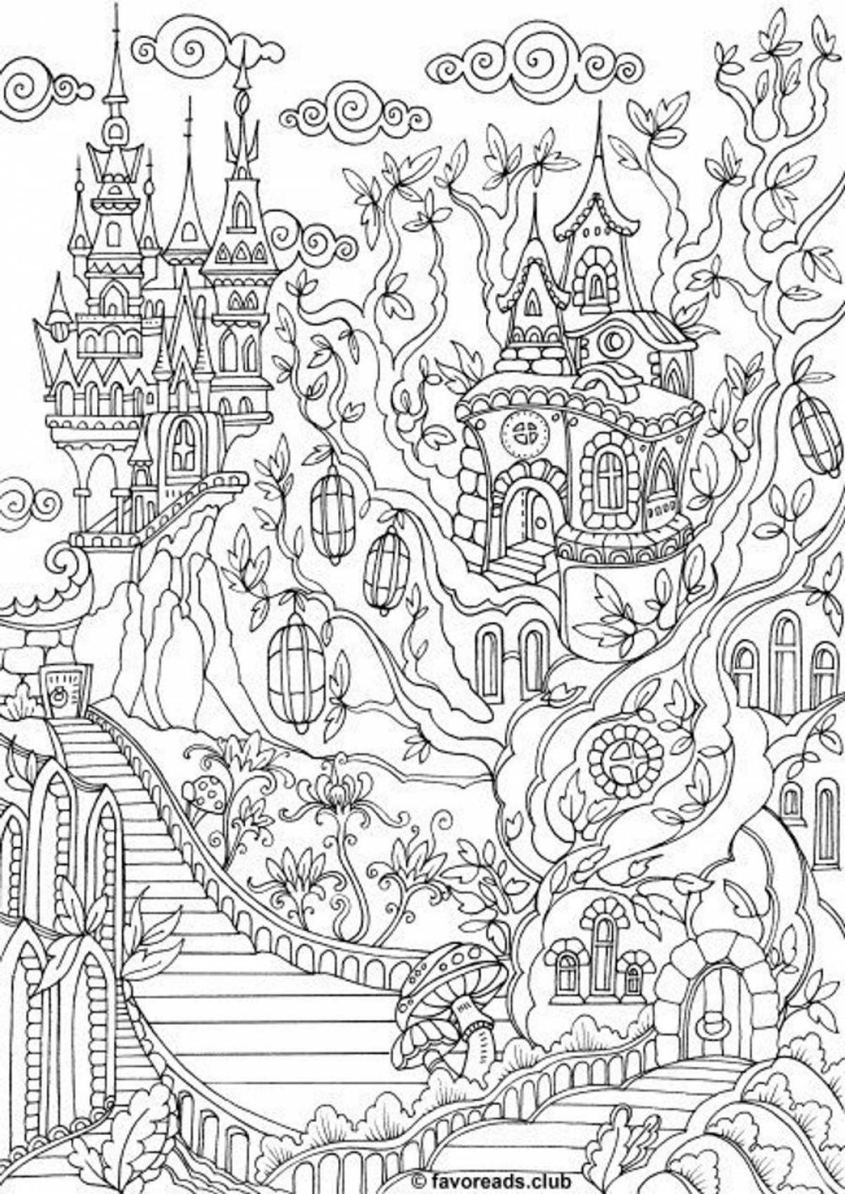 Royal coloring magic city