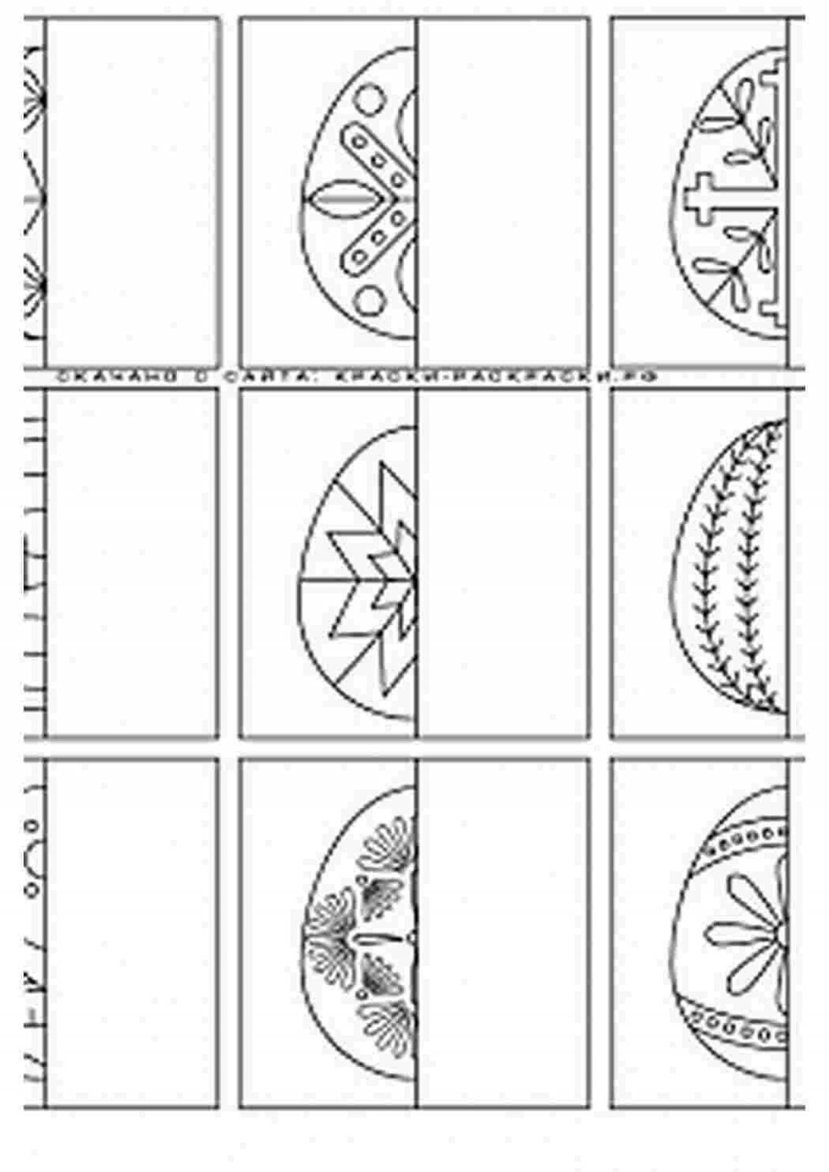 Creative half page sketch