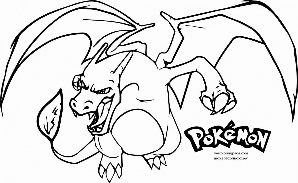 Radiant coloring page mega animals
