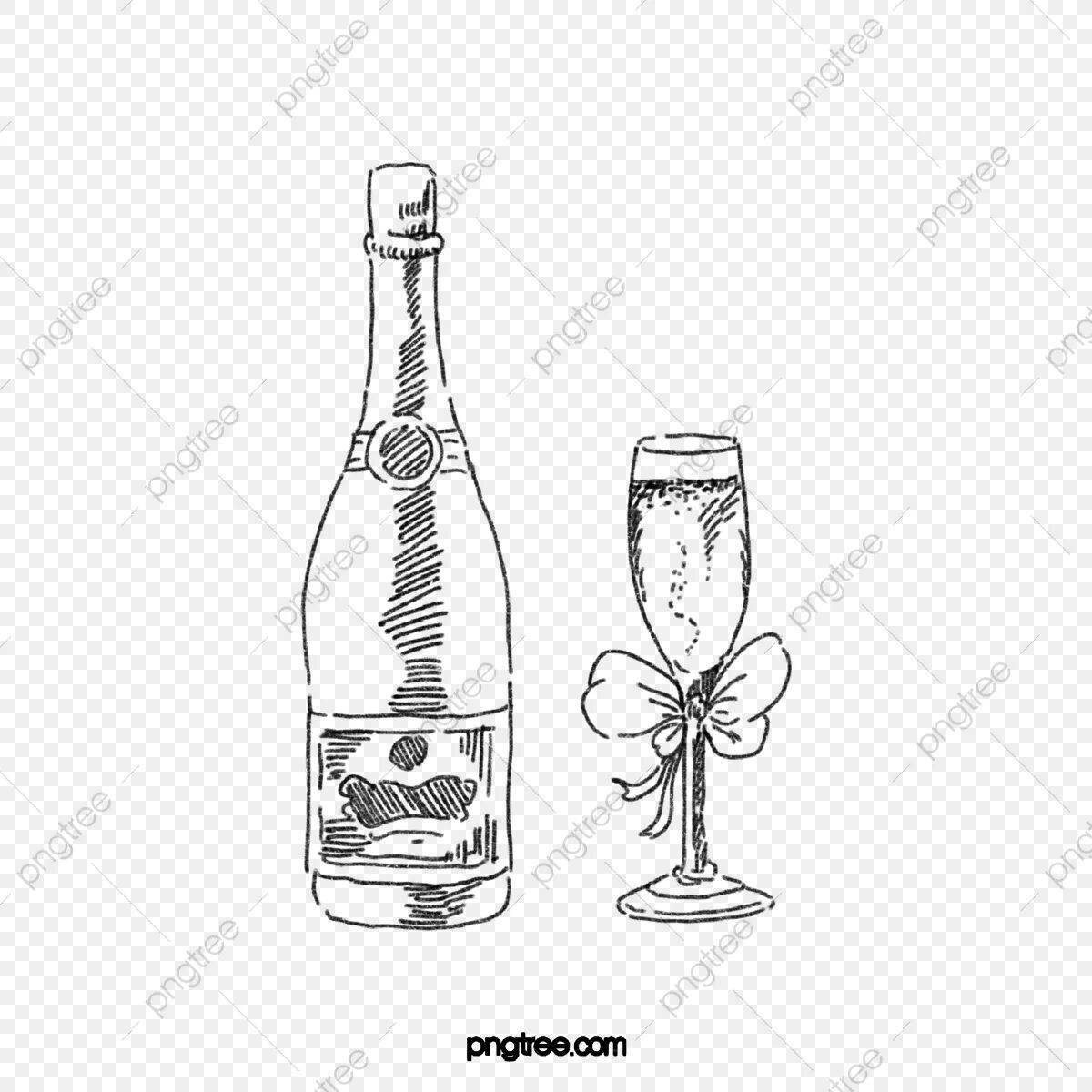 Photo Champagne bottle #2