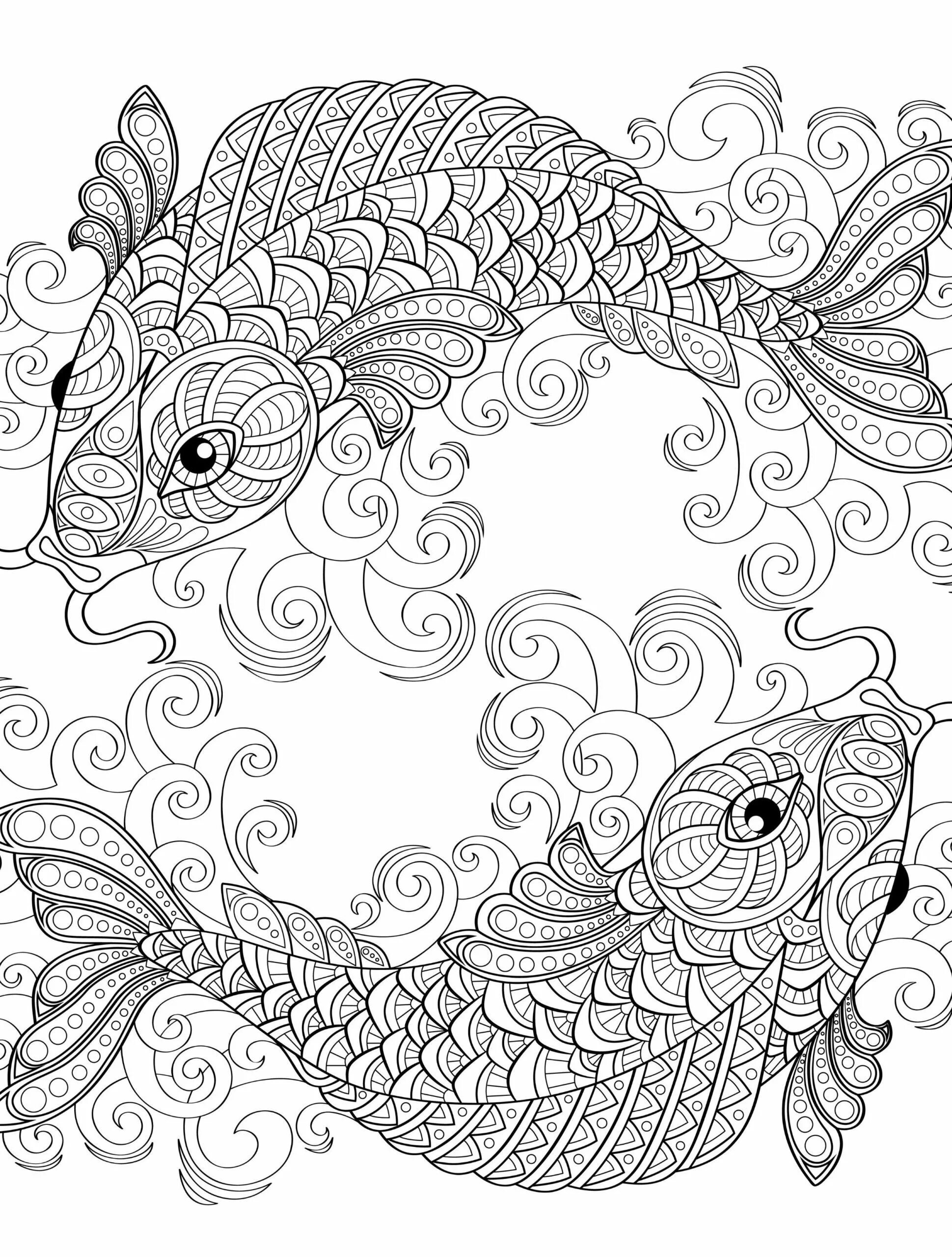 Charming coloring book
