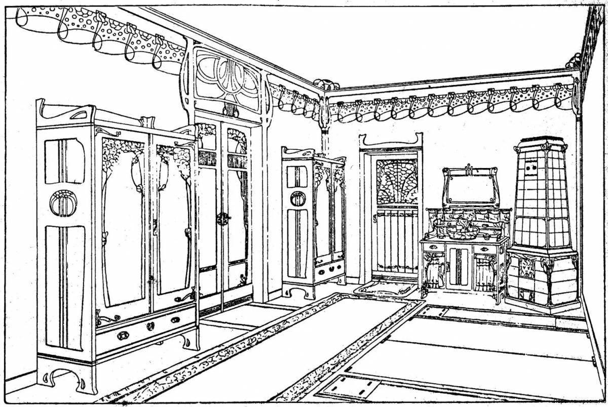 Elegant coloring of the royal chambers