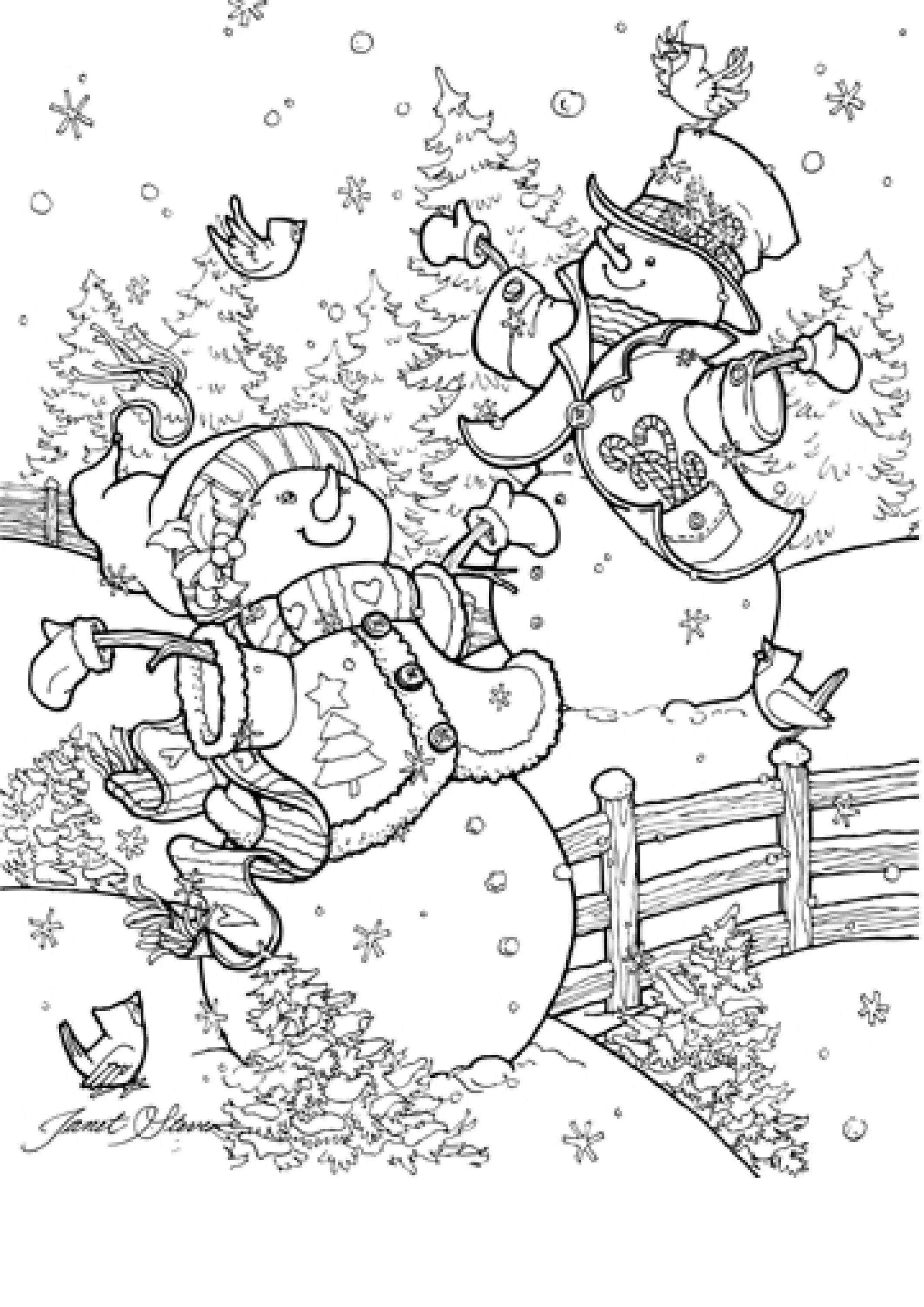 Generous Christmas wonder coloring book