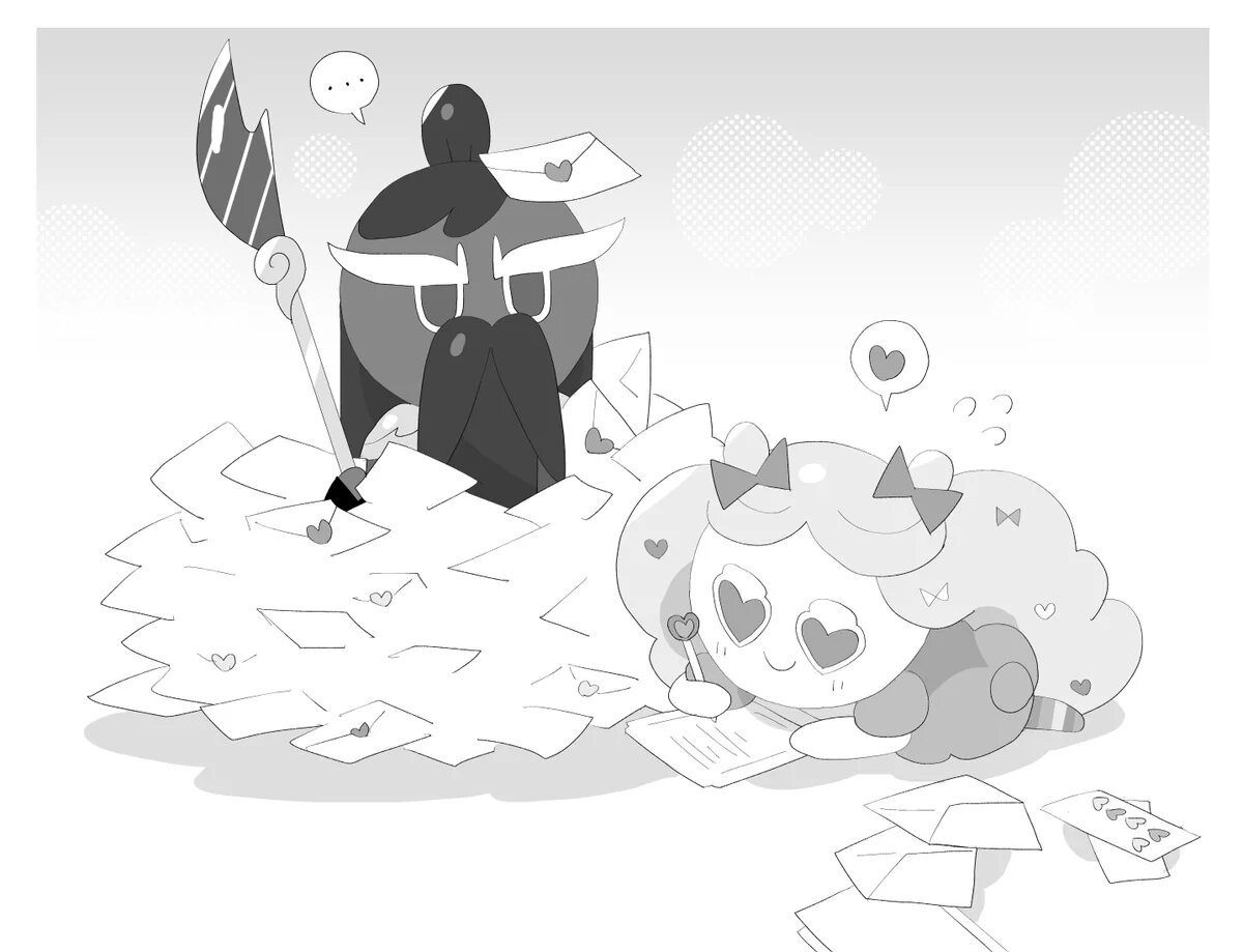 Cookie run glitter coloring book