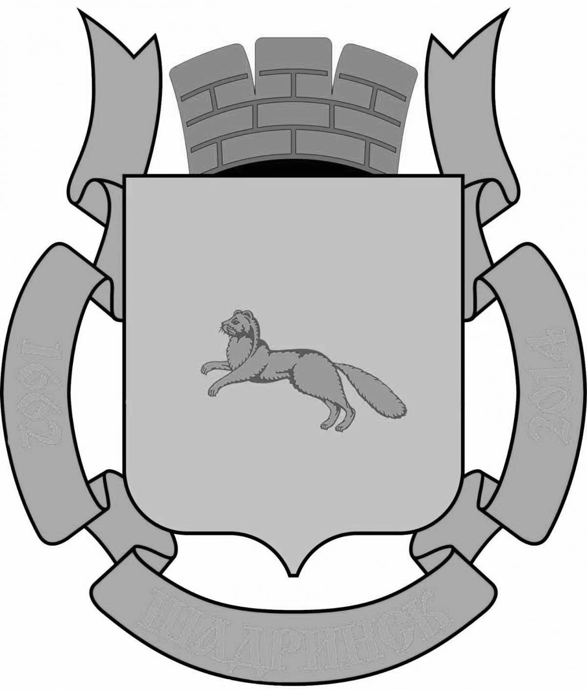 Great coloring mound coat of arms