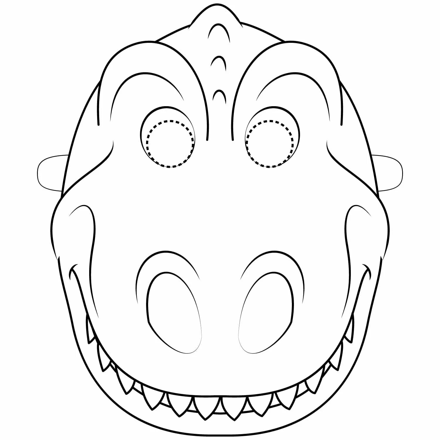 Dino mask #1
