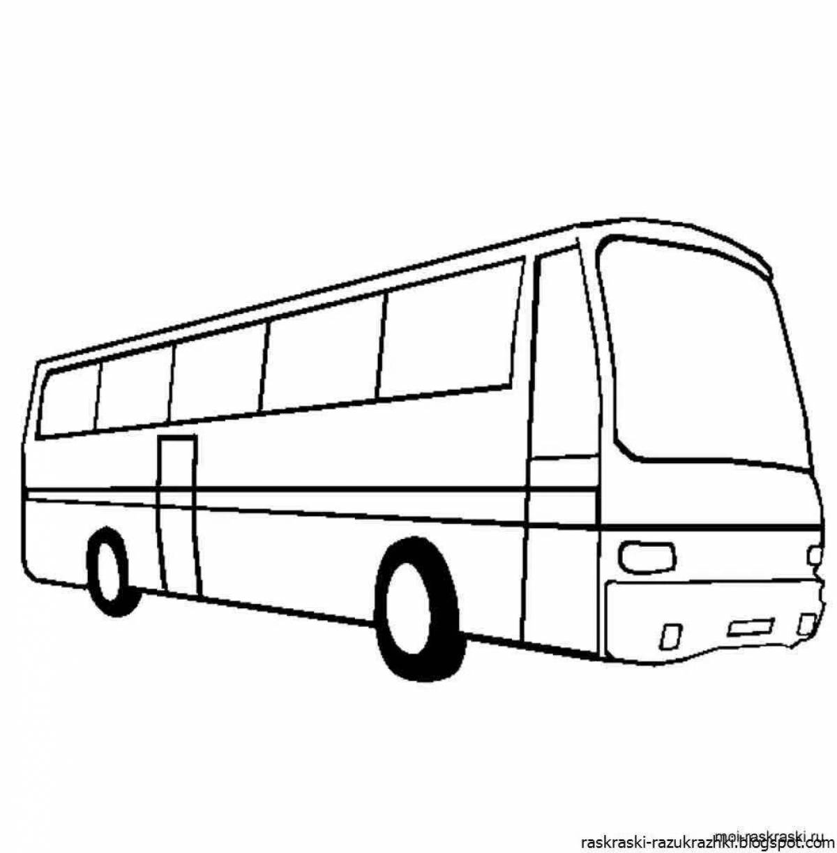 Photo Coloring page delightful passenger transport