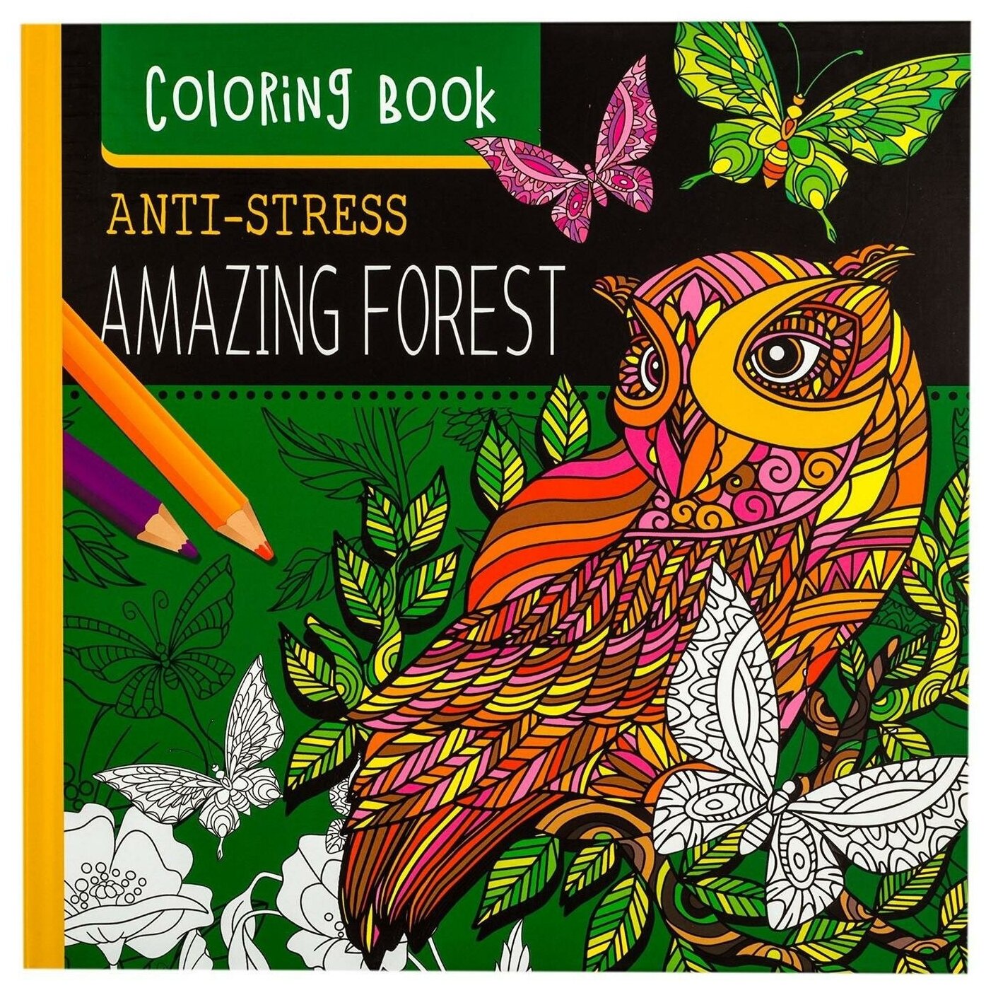 Glorious anti-stress coloring book