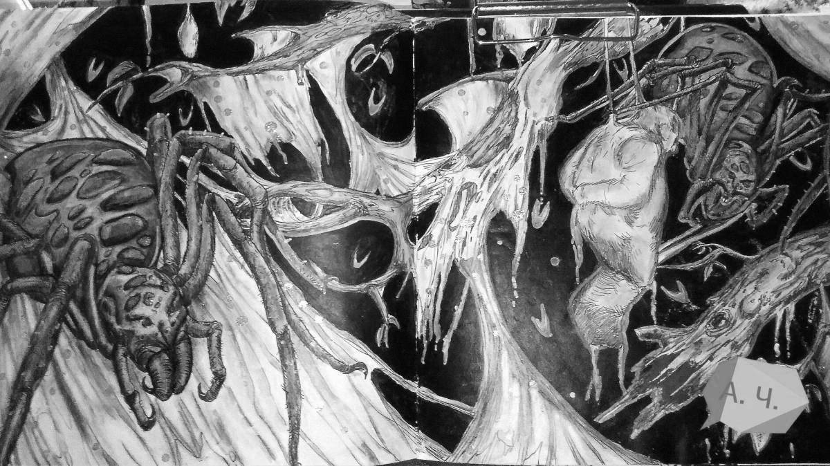 Photo Tolkien's exotic world coloring book