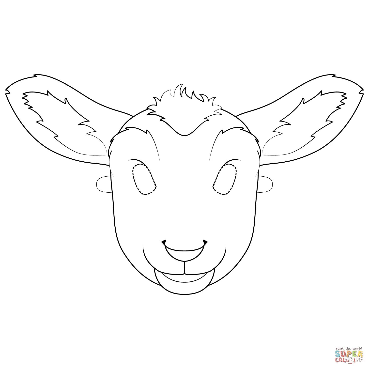 Goat mask #1