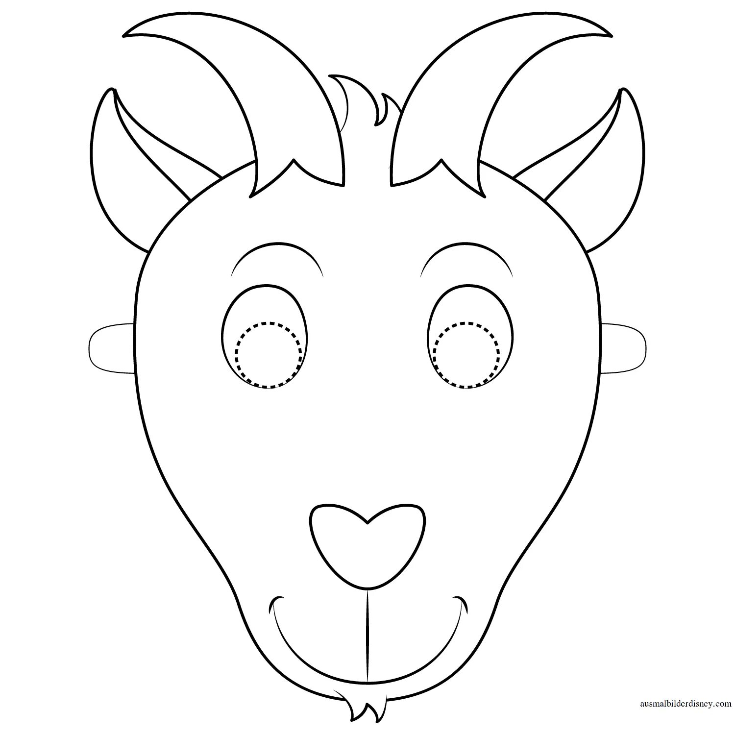Goat mask #2