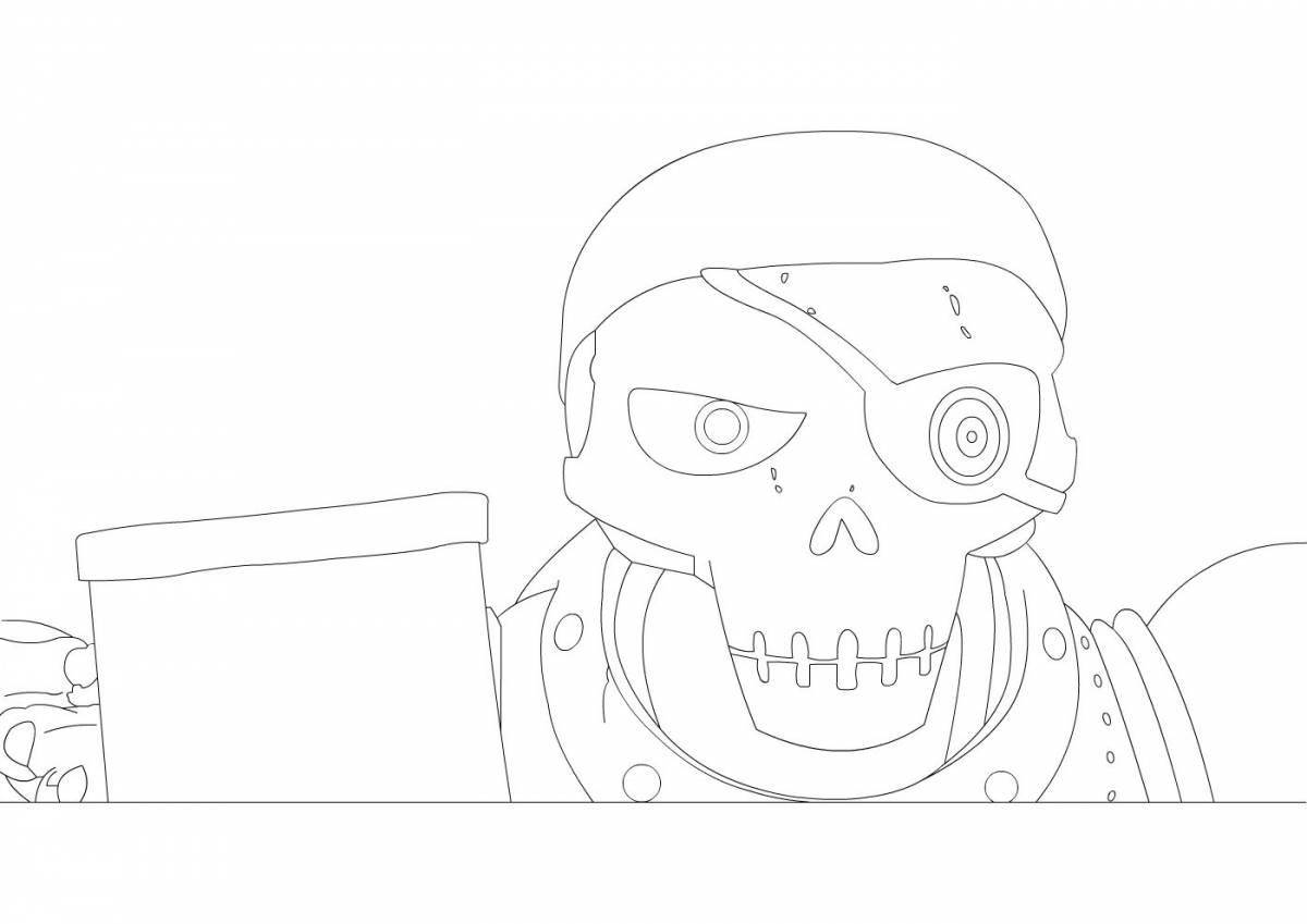 Photo Fun coloring withering storm