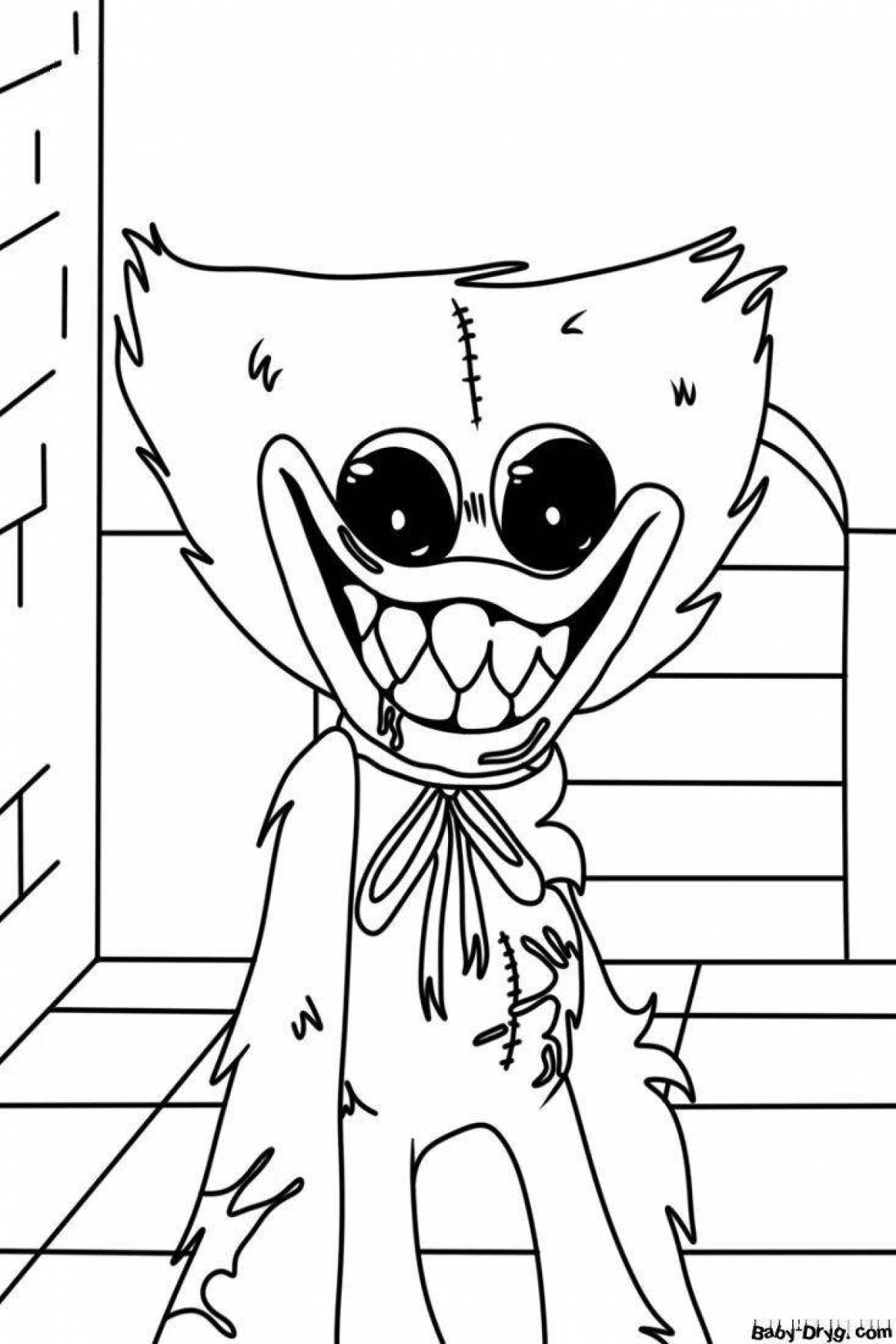 Coloring radiant haggy waggie