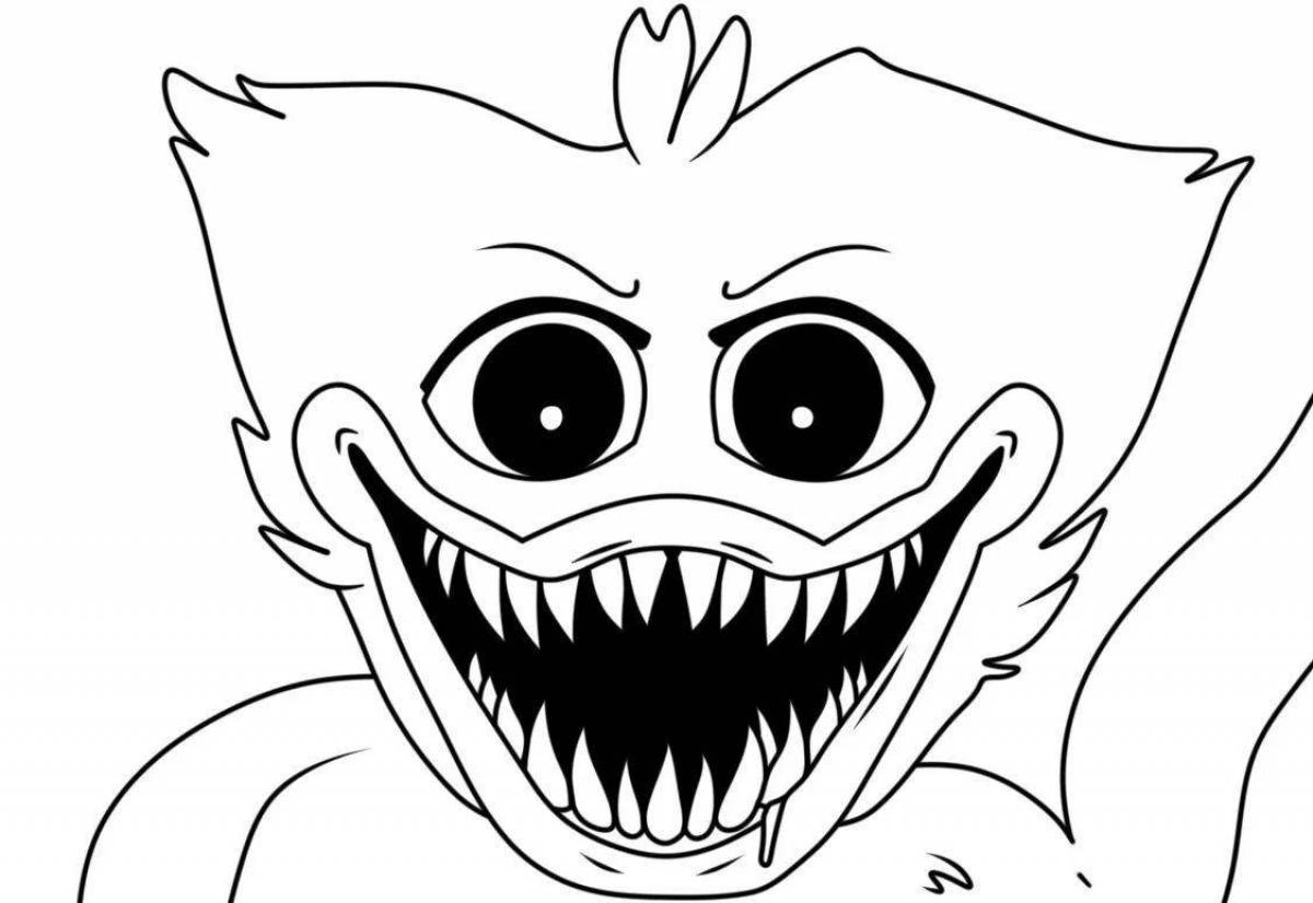 Coloring blissful haggy waggie