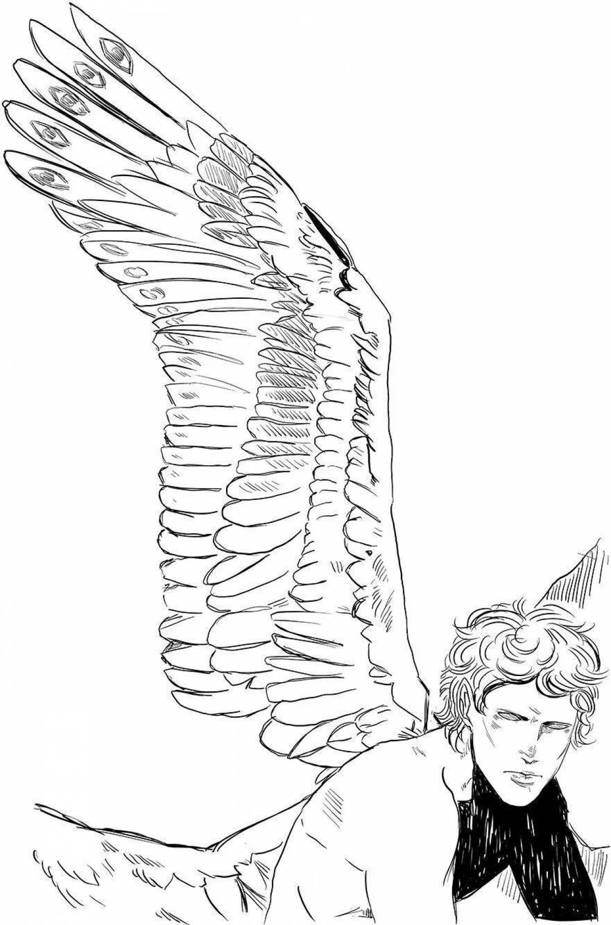 Photo Amazing Shadowhunter Coloring Page