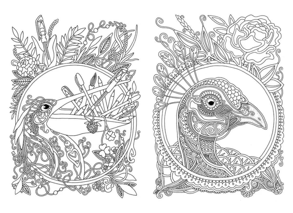 Photo Bright anti-stress coloring book