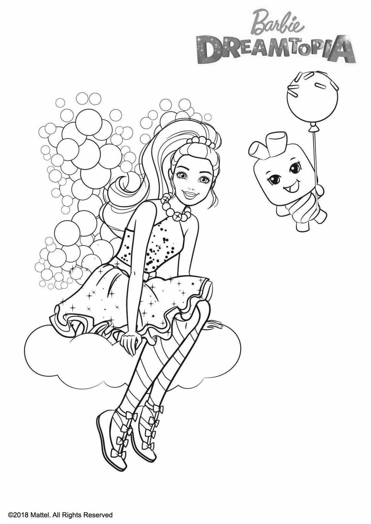 Chelsea doll coloring page