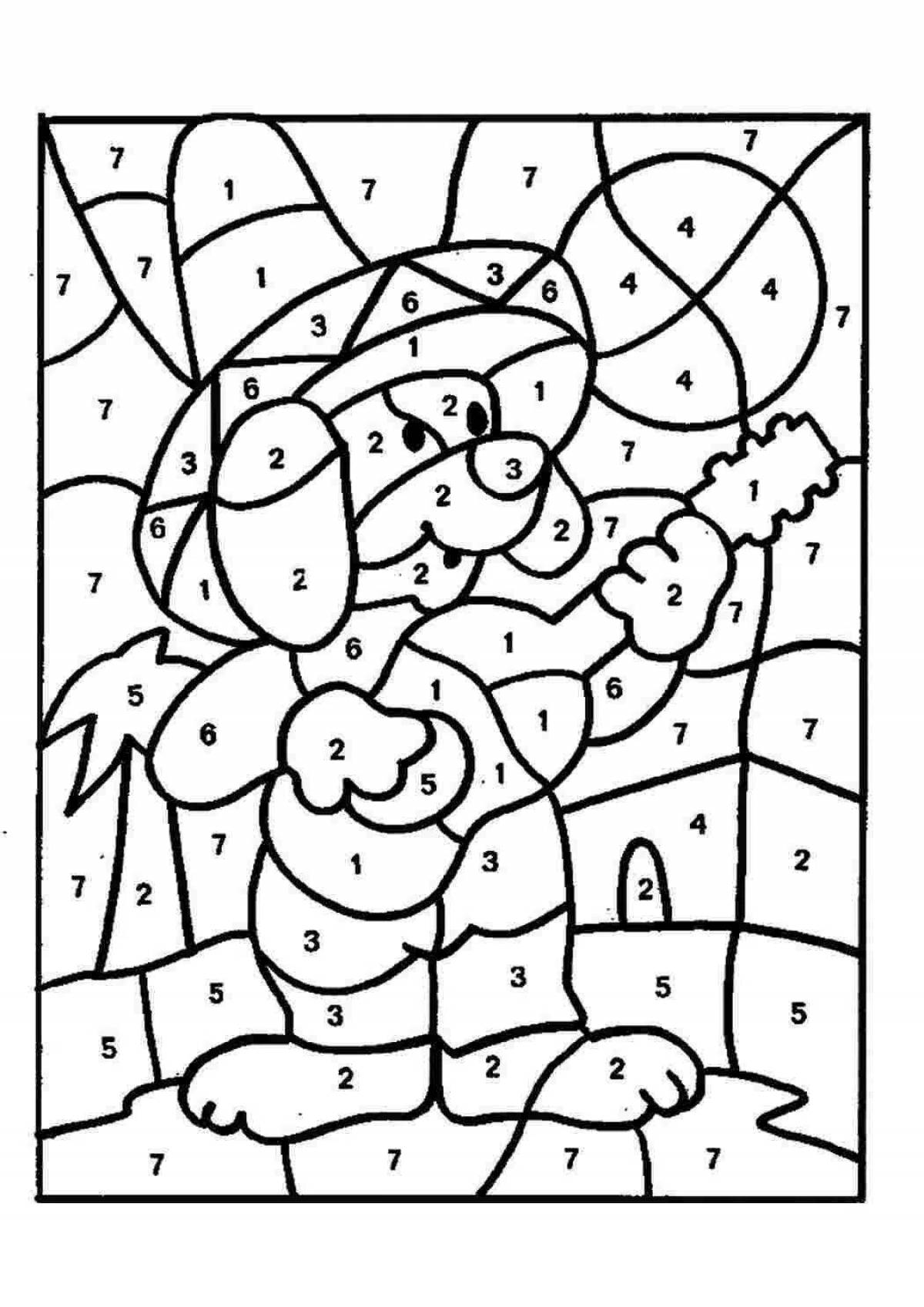Coloring pages for 7th grade kids