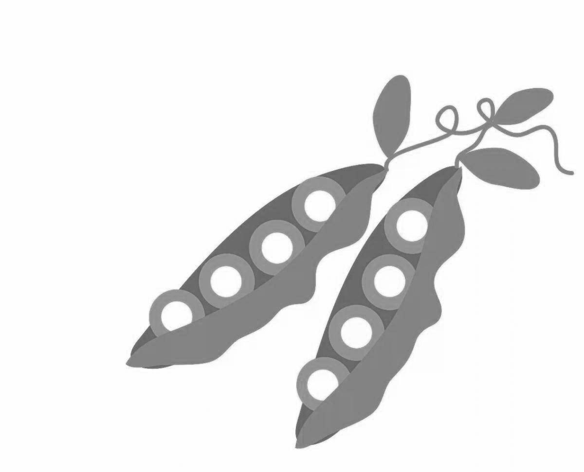 Раскраска Великолепная зеленая раскраска