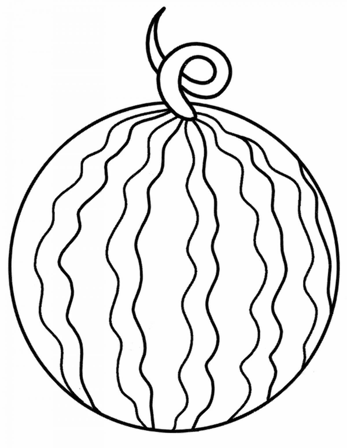 Раскраска Увлекательная зеленая раскраска