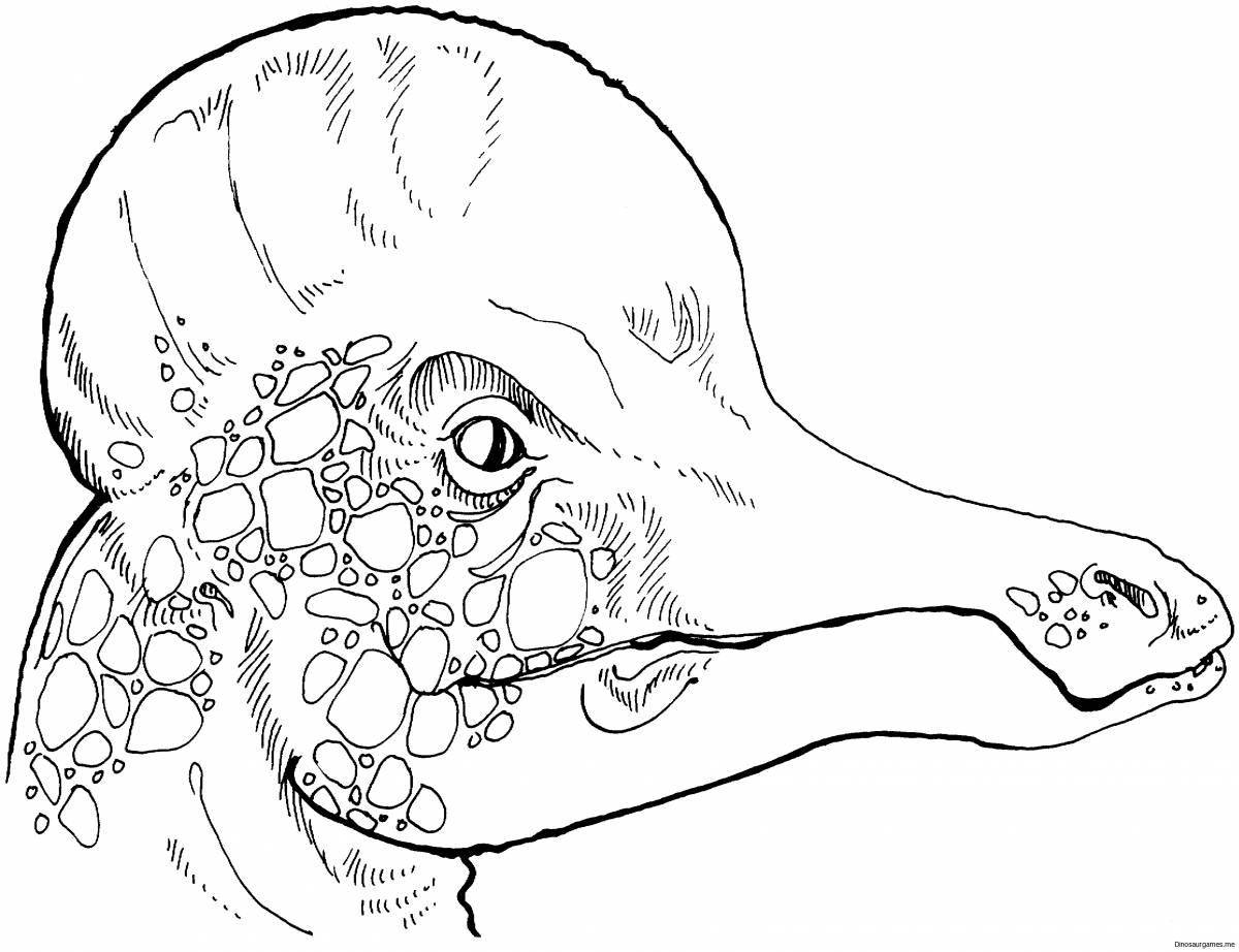 Incredible siren head coloring page
