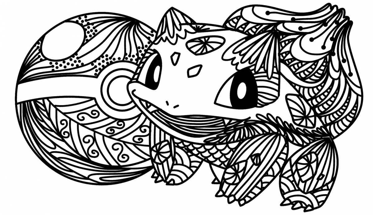 Charming cute coloring book