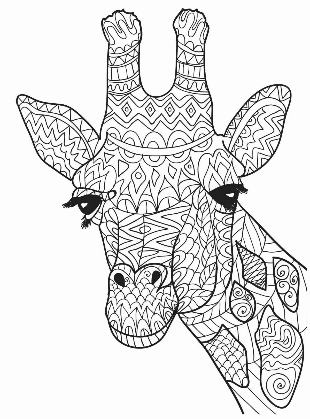 Coloring book graceful lungs of adults