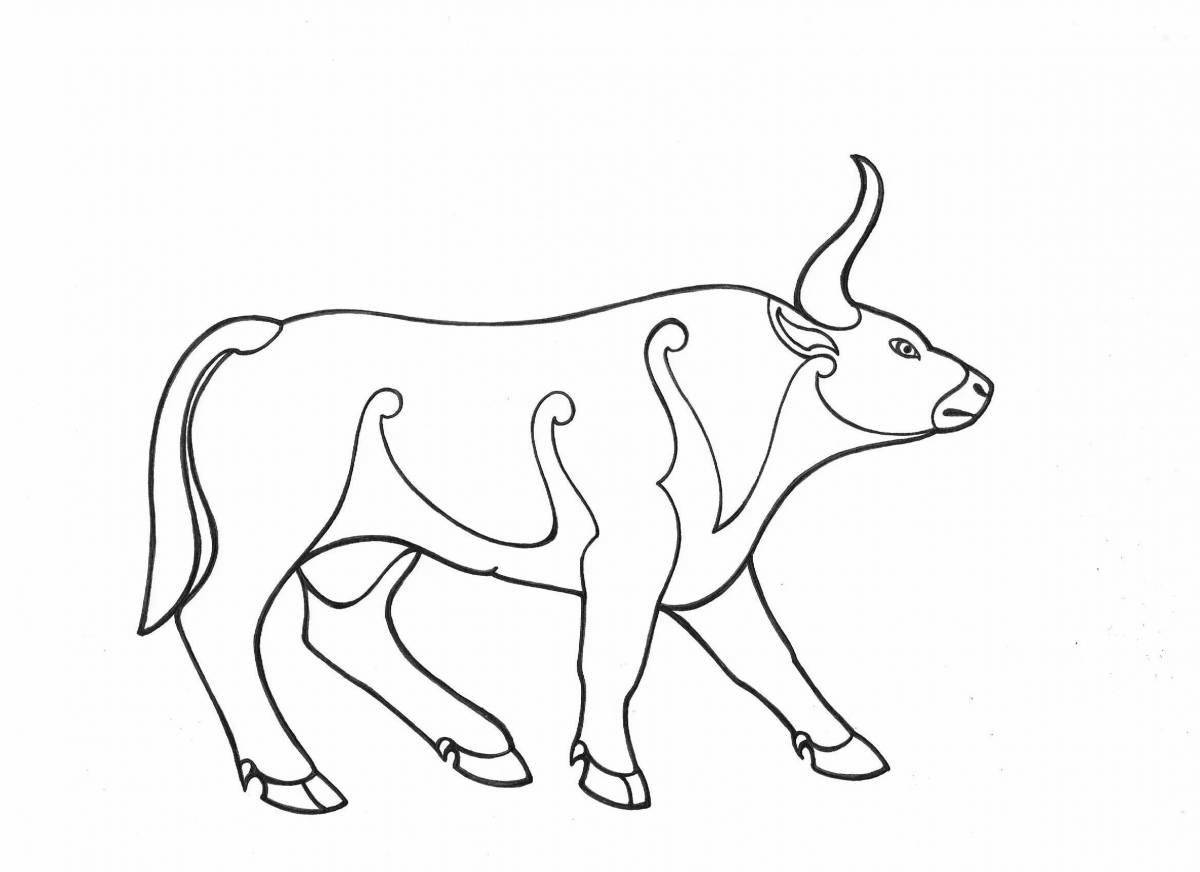 Доисторическая раскраска древние животные