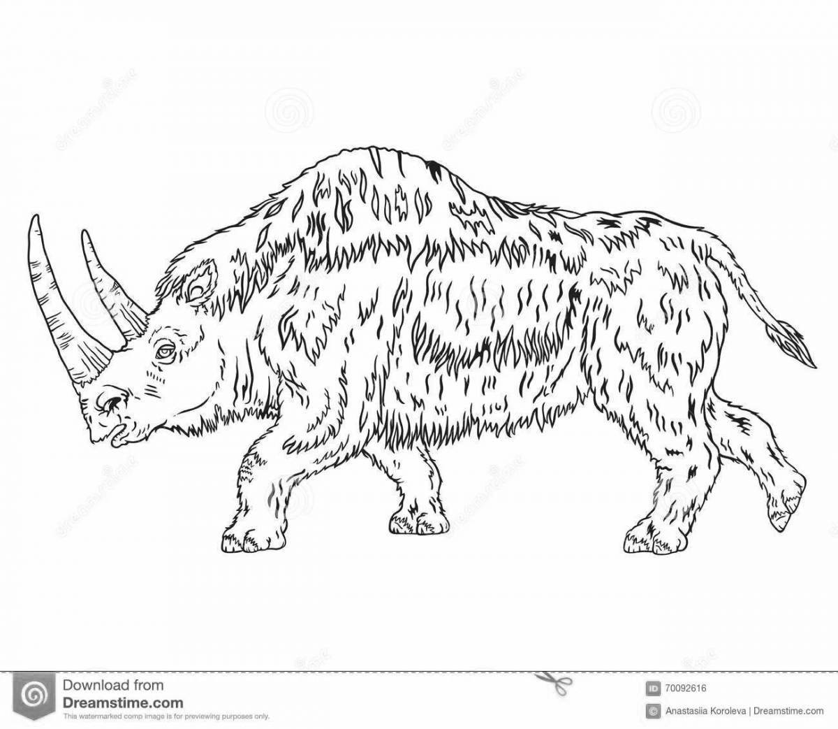 Awesome coloring pages of ancient animals