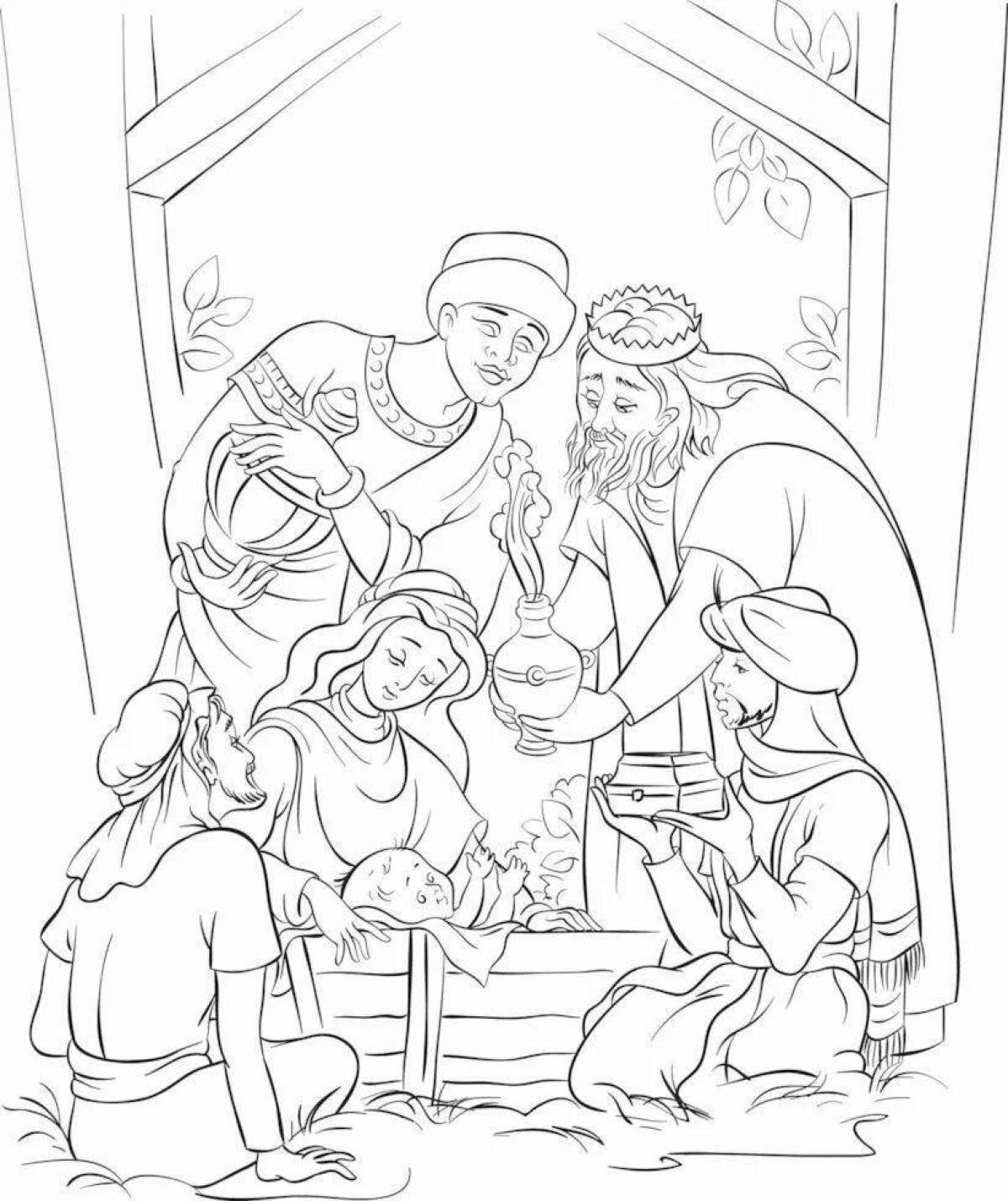 Christmas story anniversary coloring book