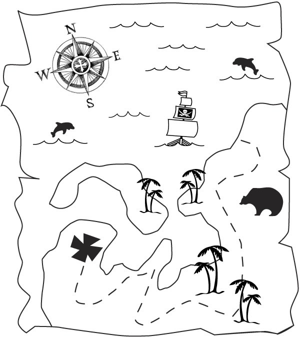 Фото Пиратская карта