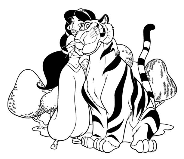 Photo Jasmine and tiger