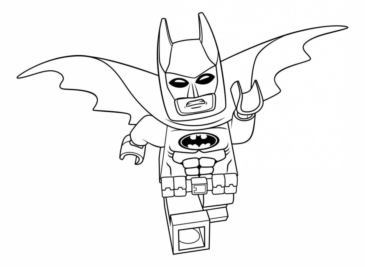 Coloring majestic batman