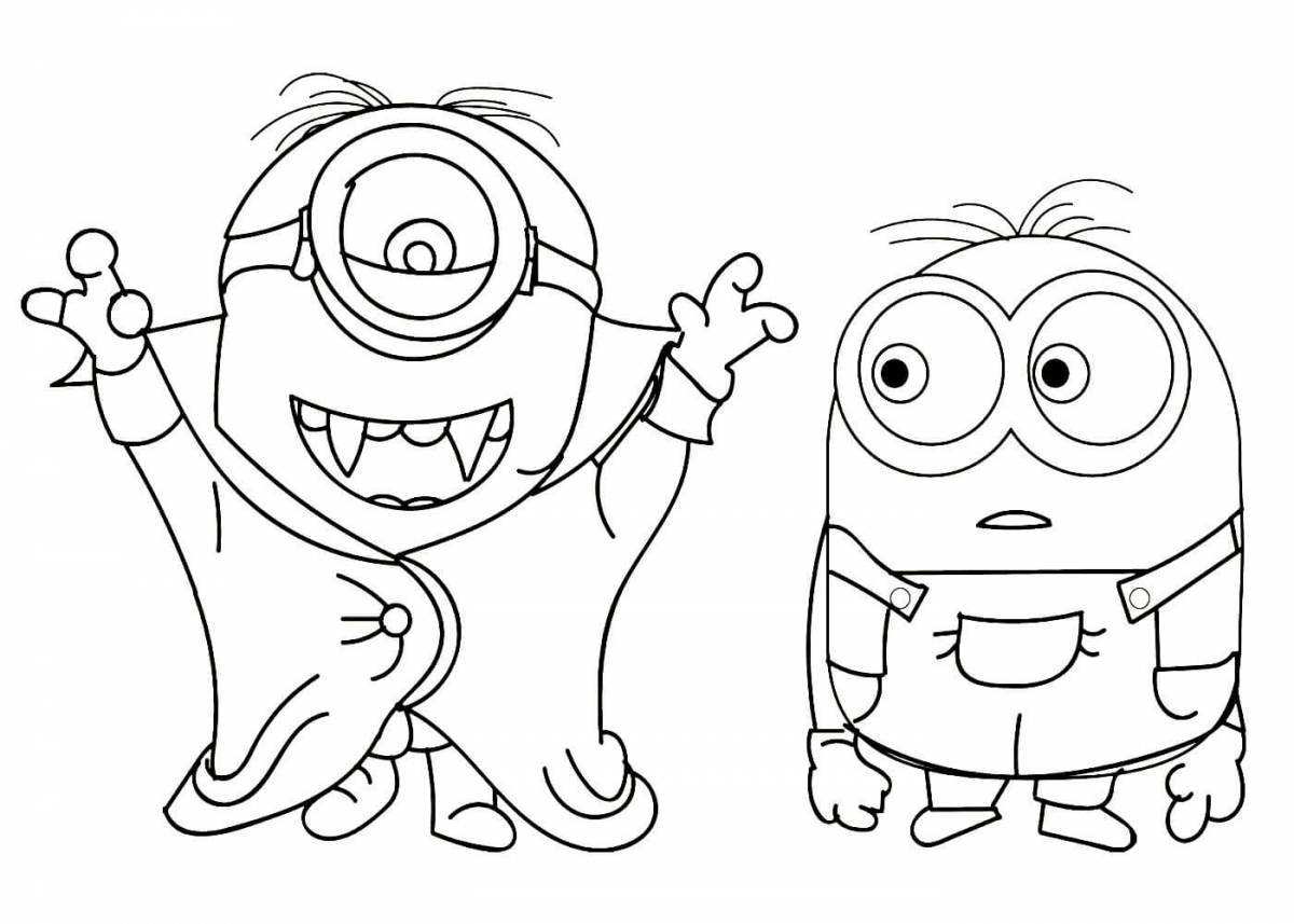 Joyful coloring book from the 2014 animated series