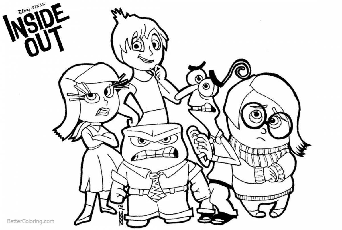 Vibrant coloring book from the 2014 animated series