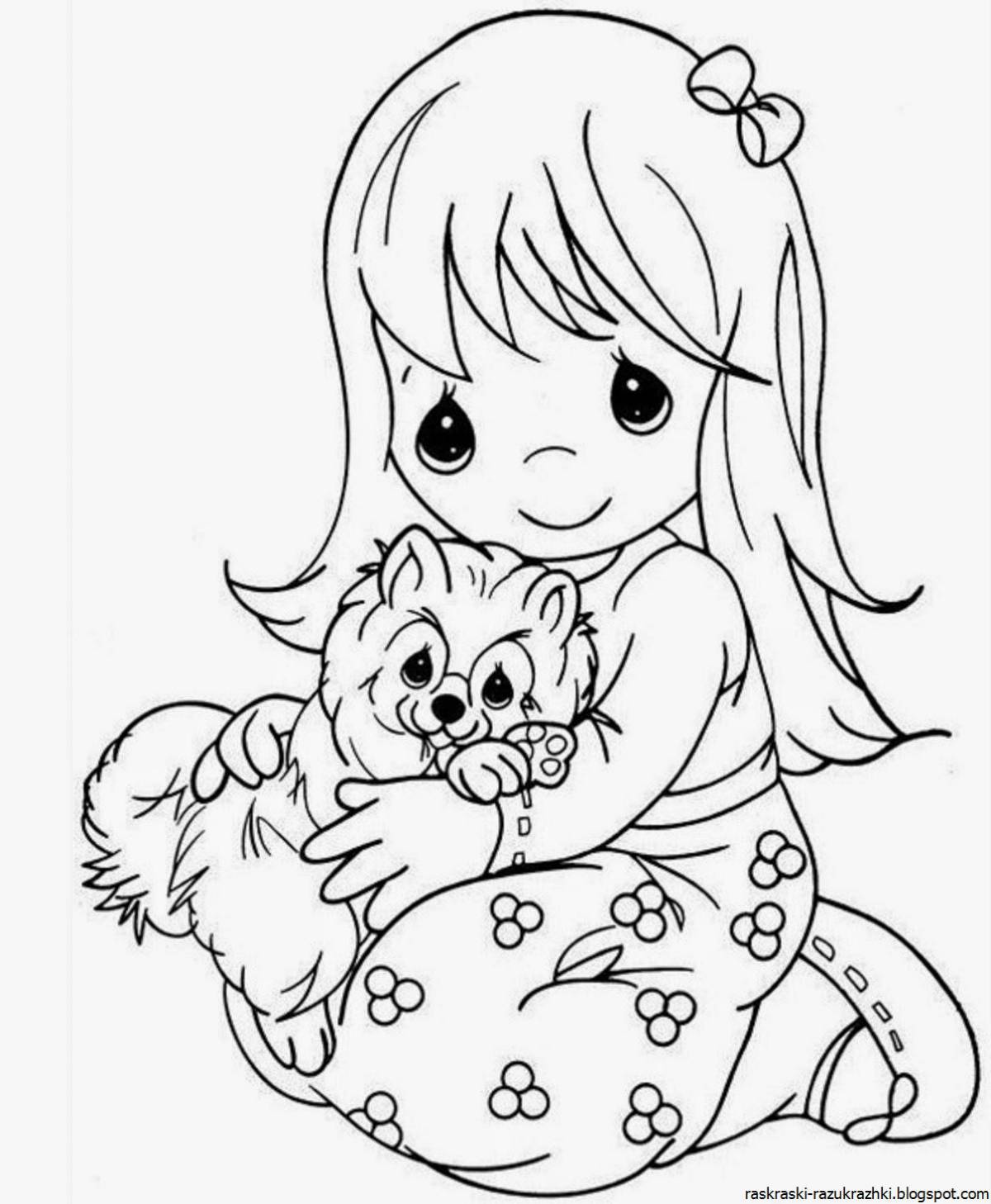 Coloring pages for girls 7 years old